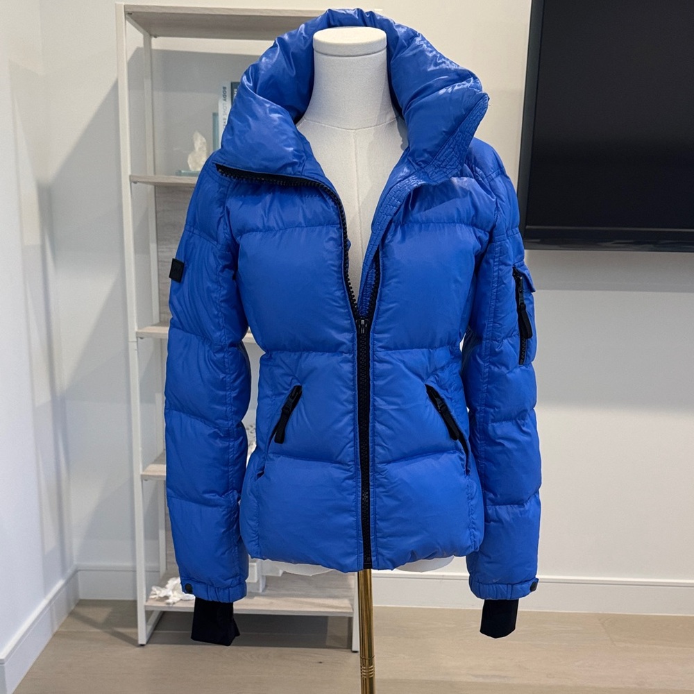 SAM. Electric Blue Women's Puffer Jacket